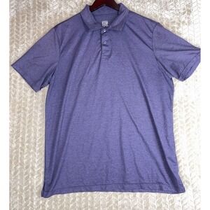 32 Degrees Cool Purple‎ Short Sleeve Polo Shirt Men's 2XL Weatherproof